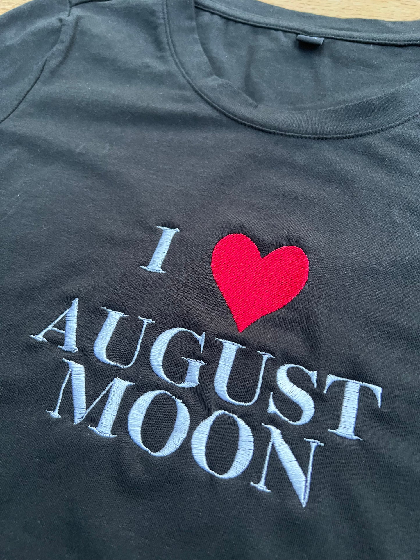 I Love August Moon Baby Tee