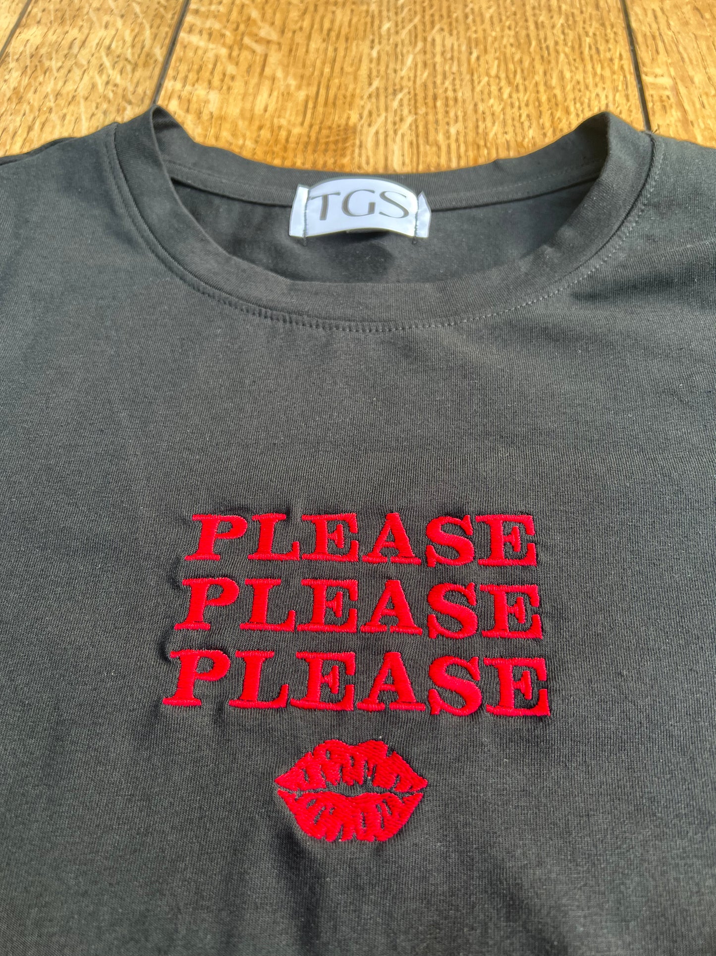 Please Please Please Baby Tee