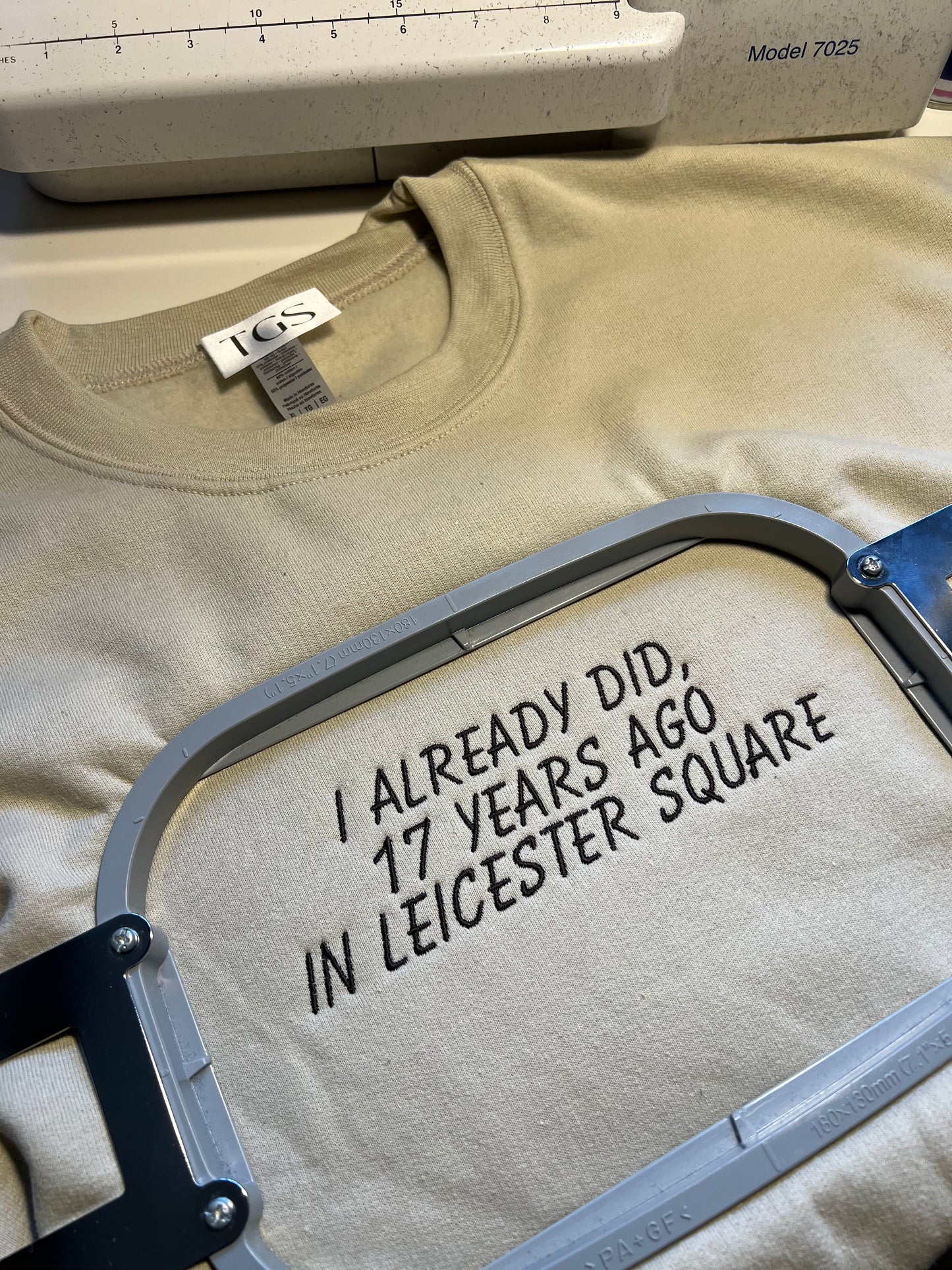 (Hoodie Version)I Already Did, 17 Years Ago in Leicester Square