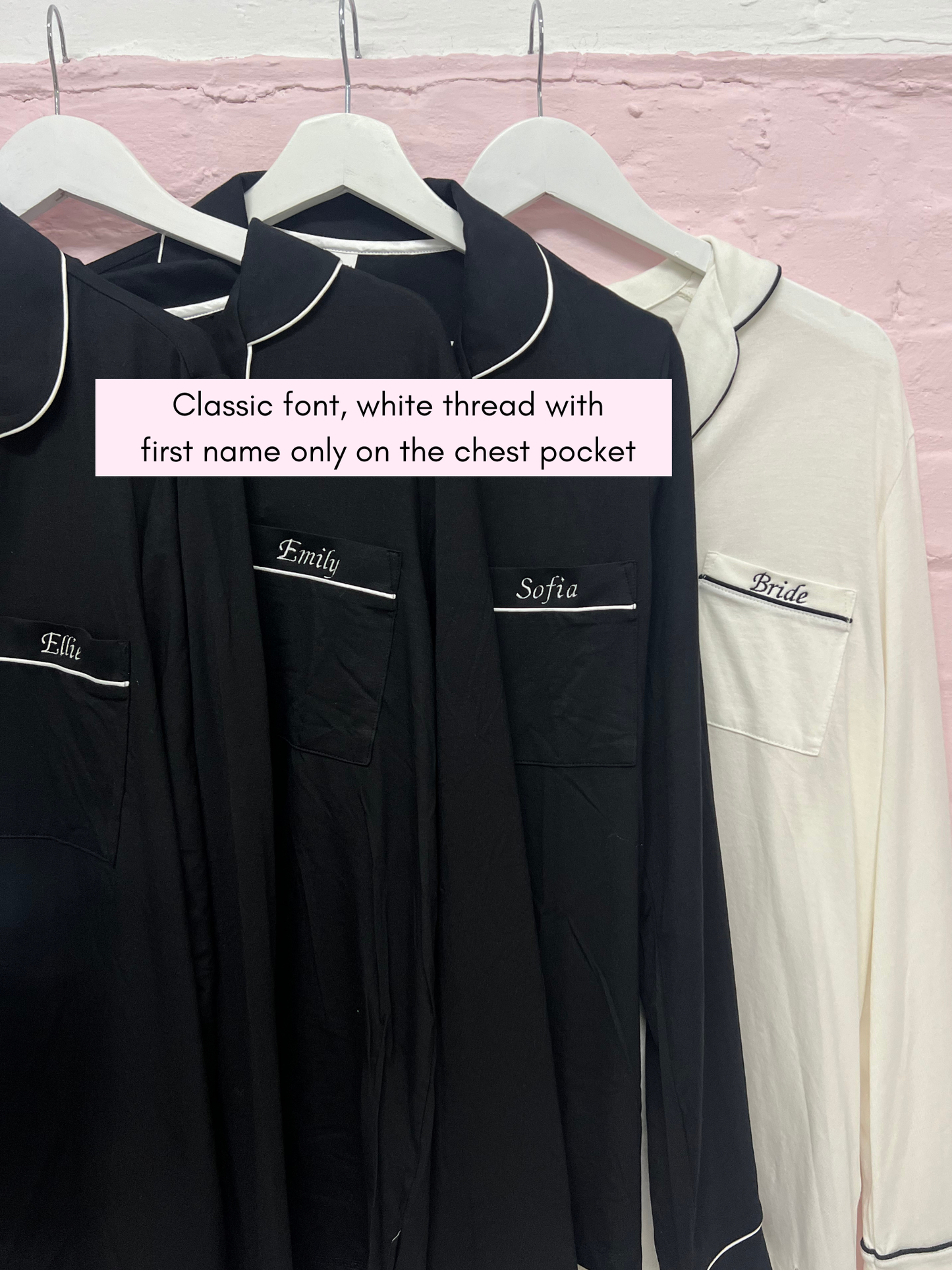 Bridal Party Pyjamas You Supply