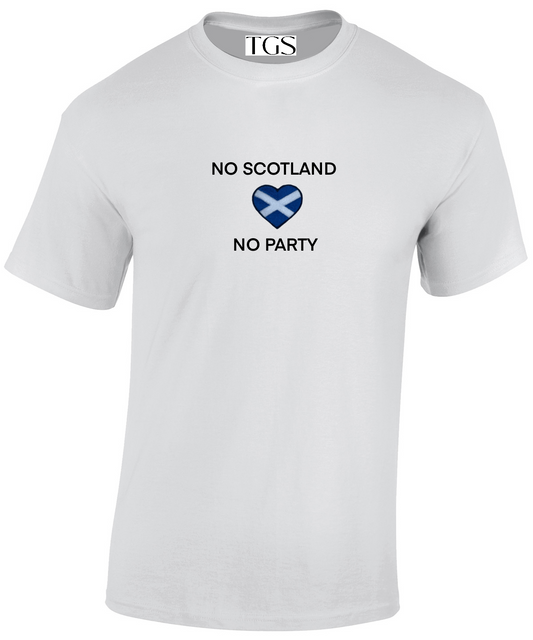 No Scotland No Party Tshirt